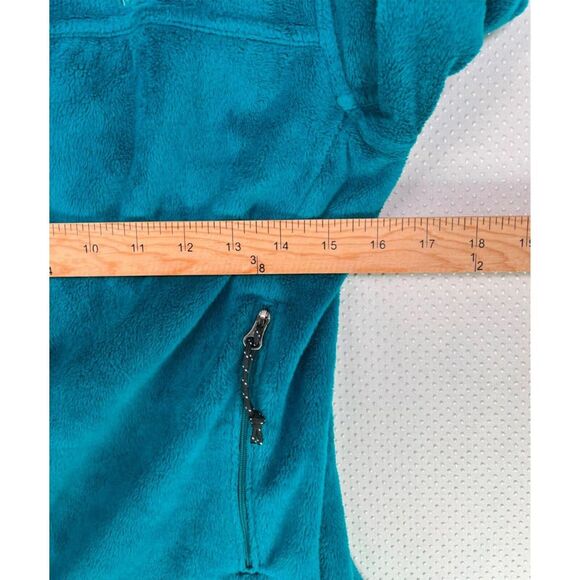 Mountain Hardwear Women's Pyxis Full-Zip Fleece Jacket Teal Green Size S Petite - Picture 6 of 11